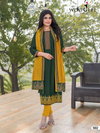 Sky Line By Wooglee Vetican Printed Kurti With Bottom Dupatta Suppliers In India